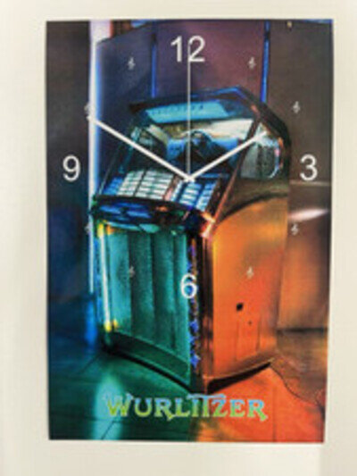 Wurlitzer Jukebox Wall Clock