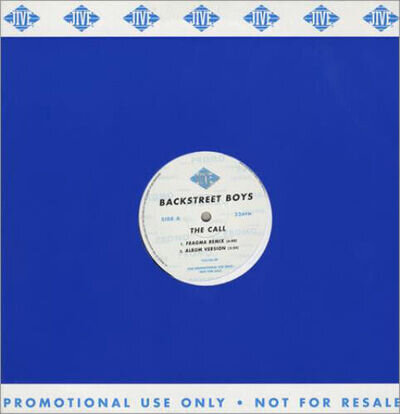 Backstreet Boys - Call - Used Vinyl Record 12 - 28 - Promo - A12198z