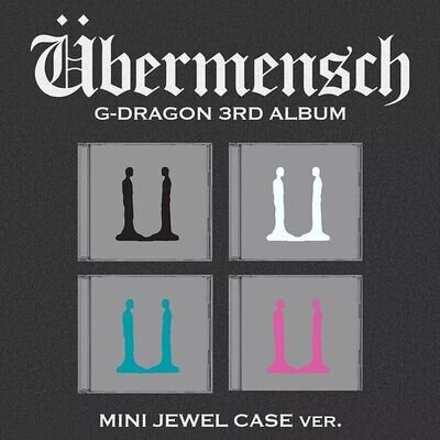 BIGBANG G-DRAGON UBERMENSCH 3rd Album MINI JEWEL NFC Ver/NFC+4Photo Card+Sticker