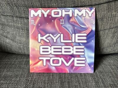 Kylie Minogue My Oh My 7" extended pink vinyl featuring Bebe Rexha Tove Lo - new