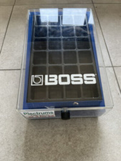 BOSS PLECTRUM PICK DISPLAY BOX VERY RARE TO FIND