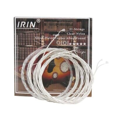 Clear Nylon Silver-Plated Alloy Wound Strings Oud Accessories Oud Strings