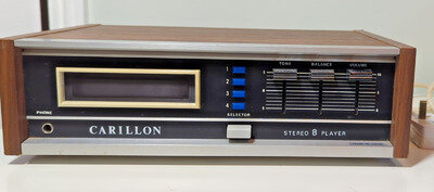 Carillon Stereo 8. 8-Track Player. Working