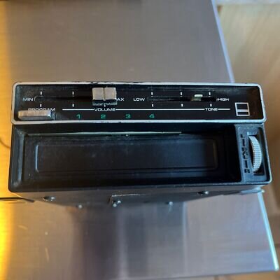 SHARP RG-808X Car 8 Track Player, Untested- Circa 1970's