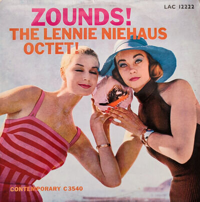 Lennie Niehaus Octet – Zounds! LP UK 1960 Contemporary Records C 3540