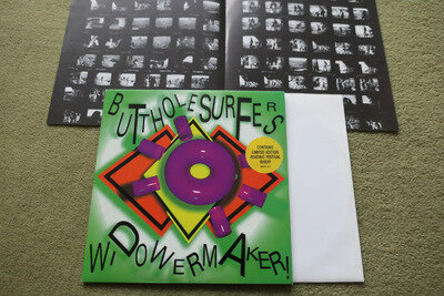 BUTTHOLE SURFERS – WIDOWERMAKER 10″ – Nr MINT A1/B1 UK 1989 PUNK INDIE