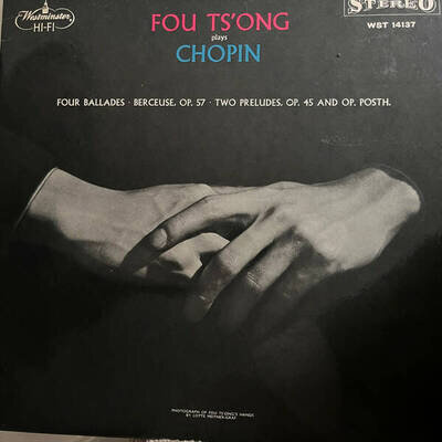 Frédéric Chopin , Fou Ts'Ong - Fou Ts'Ong Plays Chopin (Vinyl)