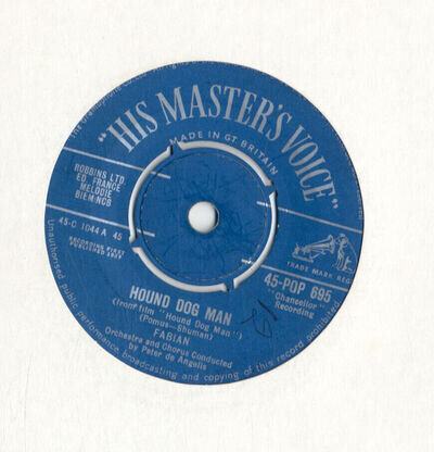 FABIAN - HOUND DOG MAN - 7" VINYL SINGLE