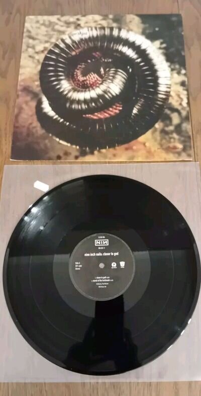 NINE INCH NAILS - CLOSER TO GOD - VINYL 12" SINGLE - ISLAND UK ORIGINAL 1994 EX