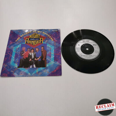 night ranger the secret of my success 7" vinyl record very good condition