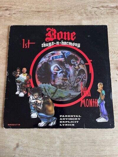 Bone Thugs n Harmony - 1st Of The Month - 1995 12" Vinyl - Remixes & Acappella