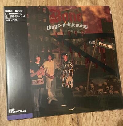 BONE THUGS-N-HARMONY E. 1999 ETERNAL DBL RED N WHITE VINYL Me Please Edition