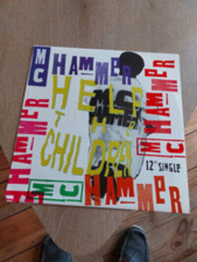 MC Hammer: Help The Children 12" Vinyl Single 1990 Condition Vg