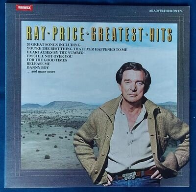 Ray Price - Greatest Hits - Vinyl LP Album - Near Mint