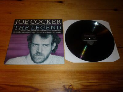 JOE COCKER THE LEGEND THE ESSENTIAL COLLECTION VINYL ALBUM RECORD LP NEAR MINT