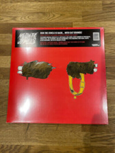 Run The Jewels Meow The Jewels 2015 Vinyl LP 2x Brown Black Splatter Mint