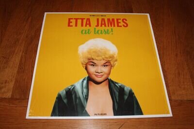 Etta James - At Last! Yellow Vinyl LP in Near Mint Condition