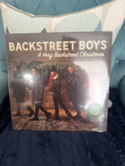 Backstreet Boys - A Very Backstreet Christmas - Green Vinyl LP - BRAND NEW SEALE