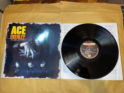 Ace Frehley - Trouble Walkin - 12”lp 1989 1A/1B Vgc+/vgc- Kiss