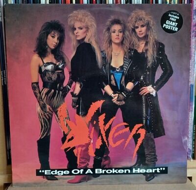 (40) Vixen - Edge Of A Broken Heart 12" (no poster)