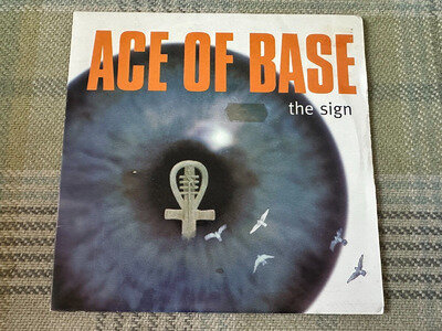 Ace Of Base The Sign RARE UK 1993 Metronome 7" NEAR MINT VINYL