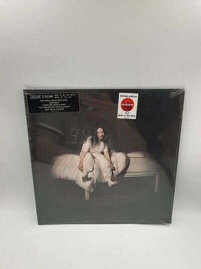 BILLIE EILISH WHEN WE ALL FALL ASLEEP GLOW IN THE DARK VINYL USA EXCLUSIVE RARE