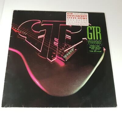 GTR - Self Titled - Vinyl LP 1st Press Steve Hackett - Steve Howe