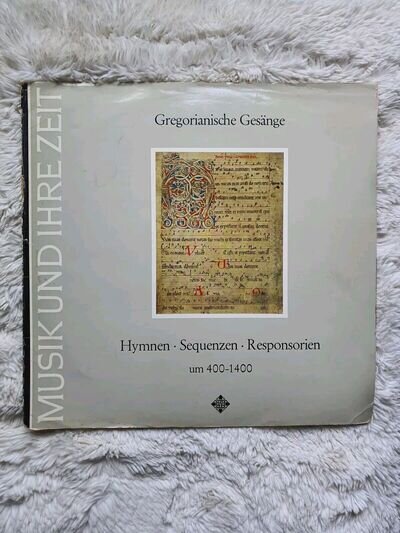 GREGORIAN CHANT - 'Hymns Sequences Responsories Circa 400-1400' 12"