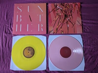 DEAFHEAVEN Sunbather 2LP pink / yellow vinyl black metal deathwish