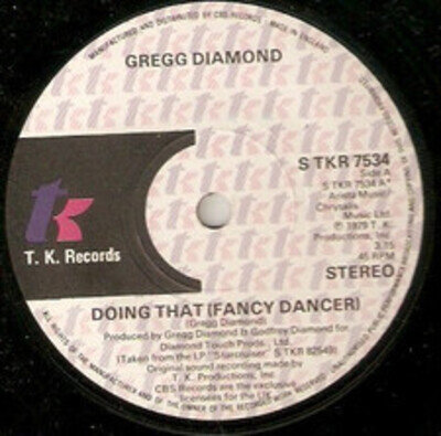 Gregg Diamond - Doing That (Fancy Dancer), 7", (Vinyl)