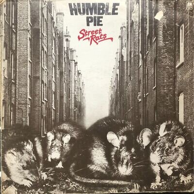 Humble Pie Street Rats 1975 Uk A&M vinyl Lp Amls 68282