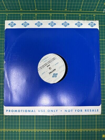 NSYNC 'POP' 12" Single Vinyl Promo Remixes Deep Dish Cha-Ching Pablo La Rosa