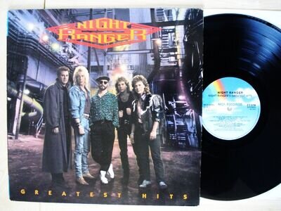 Night Ranger Greatest Hits UK LP Sister Christian MCA MCG 6055 1989 EX/EX+