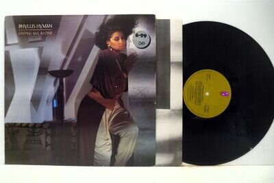 PHYLLIS HYMAN living all alone (1st uk press) LP EX-/VG+, PHIL 4001, vinyl album