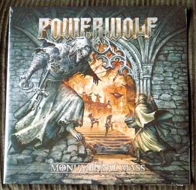 POWERWOLF -The Monumental Mass: A Cinematic Metal Event - 2LP Vinyl - NEW/SEALED