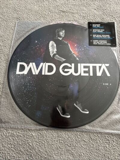 david guetta vinyl Titanium. BNWT. RSD