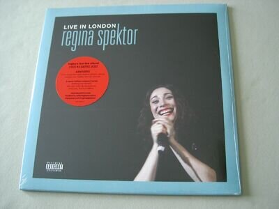 REGINA SPEKTOR Live In London new sealed EU 2010 vinyl 2LP (slv G, seam splits)