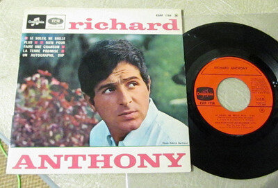 RICHARD ANTHONY. FRENCH COLUMBIA P/S EP 45. ESRF 1758