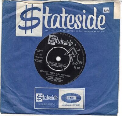 JOHNNY THUNDER.....SEND HER TO ME /EVERYBODY LOVES TO DANCE....STATSIDE...UK..45