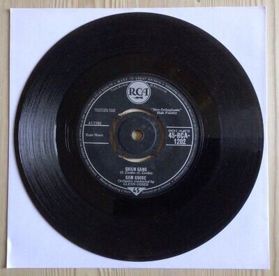 Sam Cooke - Chain Gang / I Fall in Love Every Day (1960) RCA 1202 - 7” Vinyl