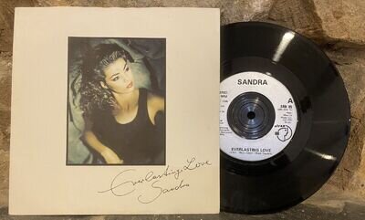 Sandra - Everlasting Love - 7" Vinyl Single 1988 Siren Records SRN 85