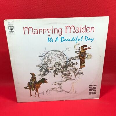 IT'S A BEAUTIFUL DAY Marrying Maiden 1970 UK vinyl LP original Jerry Garcia