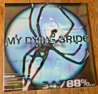 My Dying Bride : 34.788% Complete VINYL 12" Album 2 discs (2014) ***NEW***