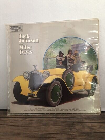 Miles Davis & Jack Johnson Original Vinyl CBS S 70089