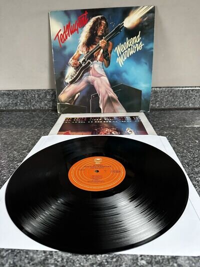 VINYL LP ALBUM TED NUGENT WEEKEND WARRIORS UK 1ST PRESS 1978 EPC 83036 EX/EX