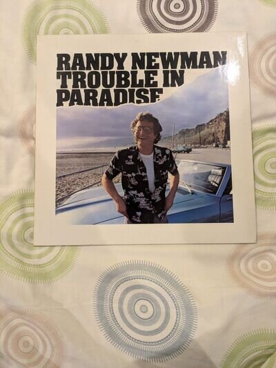 RANDY NEWMAN - TROUBLE IN PARADISE - 1983 UK W3755- VINYL, LP, ALBUM