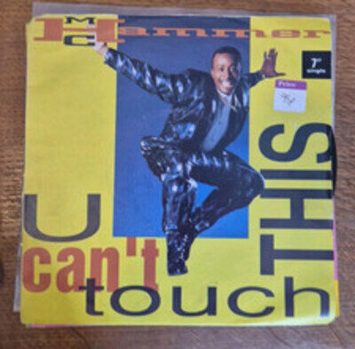 MC Hammer - U Can't Touch This - 7" Vinyl Single - (CL 578) VG+/VG+ (3259)