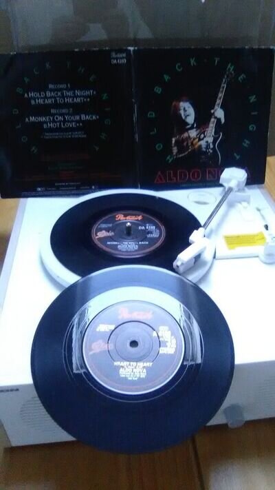 Aldo Nova: Hold Back The Night 7" Vinyl Limited Edition Double Single - 0001/24