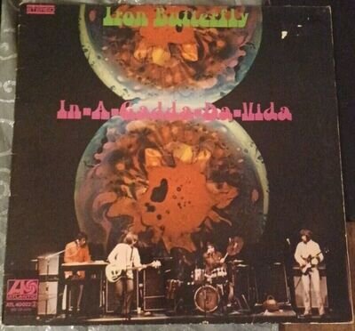 Iron Butterfly - In-A-Gadda-Da-Vida Vinyl LP 1979. Dutch Reissue Atlantic 40 022