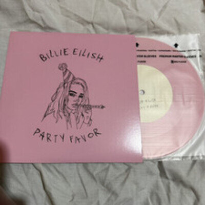 Billie Eilish Party Favor / Hotline Bling 7" Pink Vinyl EP